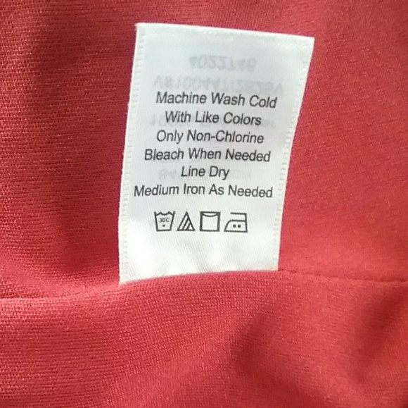 Coldwater Creek Red Knit Zip Up Vest - Picture 7 of 7